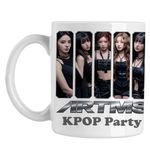 Casa si Gradina - Bucatarie si vesela - Cani si pahare - Cani si cesti - Cana Artms Kpop Party Merch, alba, 330ml - Infinity.ro