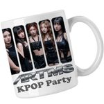 Casa si Gradina - Bucatarie si vesela - Cani si pahare - Cani si cesti - Cana Artms Kpop Party Merch, alba, 330ml - Infinity.ro
