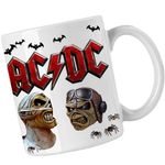 Casa si Gradina - Bucatarie si vesela - Cani si pahare - Cani si cesti - Cana ACDC Rock Party AC DC Merch, alba, 330ml - Infinity.ro