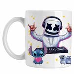 Casa si Gradina - Bucatarie si vesela - Cani si pahare - Cani si cesti - Cana Marshmello DJ Party, alba, 330ml - Infinity.ro