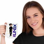 Casa si Gradina - Bucatarie si vesela - Cani si pahare - Cani si cesti - Cana Xenith DJ Kpop Anime, alba, 330ml - Infinity.ro