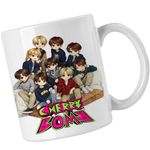 Casa si Gradina - Bucatarie si vesela - Cani si pahare - Cani si cesti - Cana NCT 127 Cartoon Kpop Merch, alba, 330ml - Infinity.ro