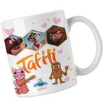Casa si Gradina - Bucatarie si vesela - Cani si pahare - Cani si cesti - Cana Tafiti Cartoon, alba, 330ml - Infinity.ro