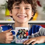Casa si Gradina - Bucatarie si vesela - Cani si pahare - Cani si cesti - Cana BTS Kpop Style, alba, 330ml - Infinity.ro