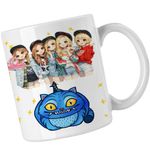 Casa si Gradina - Bucatarie si vesela - Cani si pahare - Cani si cesti - Cana Red Velvet Cartoon Chibi Kpop, alba, 330ml - Infinity.ro