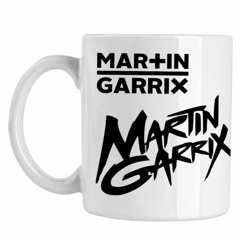 Casa si Gradina - Bucatarie si vesela - Cani si pahare - Cani si cesti - Cana Martin Garrix Signature, alba, 330ml - Infinity.ro