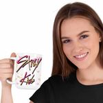 Casa si Gradina - Bucatarie si vesela - Cani si pahare - Cani si cesti - Cana Stray Kids Kpop Merch, alba, 330ml - Infinity.ro