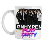 Casa si Gradina - Bucatarie si vesela - Cani si pahare - Cani si cesti - Cana Enhypen All Gang Kpop Merch, alba, 330ml - Infinity.ro