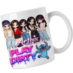 Casa si Gradina - Bucatarie si vesela - Cani si pahare - Cani si cesti - Cana Artms Cartoon Merch Kpop, alba, 330ml - Infinity.ro