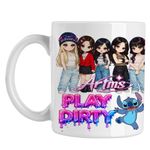 Casa si Gradina - Bucatarie si vesela - Cani si pahare - Cani si cesti - Cana Artms Cartoon Merch Kpop, alba, 330ml - Infinity.ro