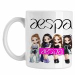 Casa si Gradina - Bucatarie si vesela - Cani si pahare - Cani si cesti - Cana Aespa Kpop Merch, alba, 330ml - Infinity.ro