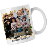 Casa si Gradina - Bucatarie si vesela - Cani si pahare - Cani si cesti - Cana Epex Kpop Party Merch, alba, 330ml - Infinity.ro