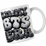 Casa si Gradina - Bucatarie si vesela - Cani si pahare - Cani si cesti - Cana BTS Kpop Era, alba, 330ml - Infinity.ro
