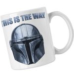 Casa si Gradina - Bucatarie si vesela - Cani si pahare - Cani si cesti - Cana Mandalorian Star Wars, alba, 330ml - Infinity.ro