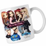 Casa si Gradina - Bucatarie si vesela - Cani si pahare - Cani si cesti - Cana BlackPink Party Kpop Merch, alba, 330ml - Infinity.ro