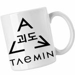 Casa si Gradina - Bucatarie si vesela - Cani si pahare - Cani si cesti - Cana Taemin Guilty Kpop, alba, 330ml - Infinity.ro