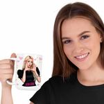 Casa si Gradina - Bucatarie si vesela - Cani si pahare - Cani si cesti - Cana Jeon Somi Merch Kpop, alba, 330ml - Infinity.ro