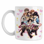 Casa si Gradina - Bucatarie si vesela - Cani si pahare - Cani si cesti - Cana Stray Kids Anime Merch Kpop Korean, alba, 330ml - Infinity.ro