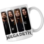 Casa si Gradina - Bucatarie si vesela - Cani si pahare - Cani si cesti - Cana Megadeth Legend Heave Metal, alba, 330ml - Infinity.ro