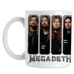 Casa si Gradina - Bucatarie si vesela - Cani si pahare - Cani si cesti - Cana Megadeth Legend Heave Metal, alba, 330ml - Infinity.ro
