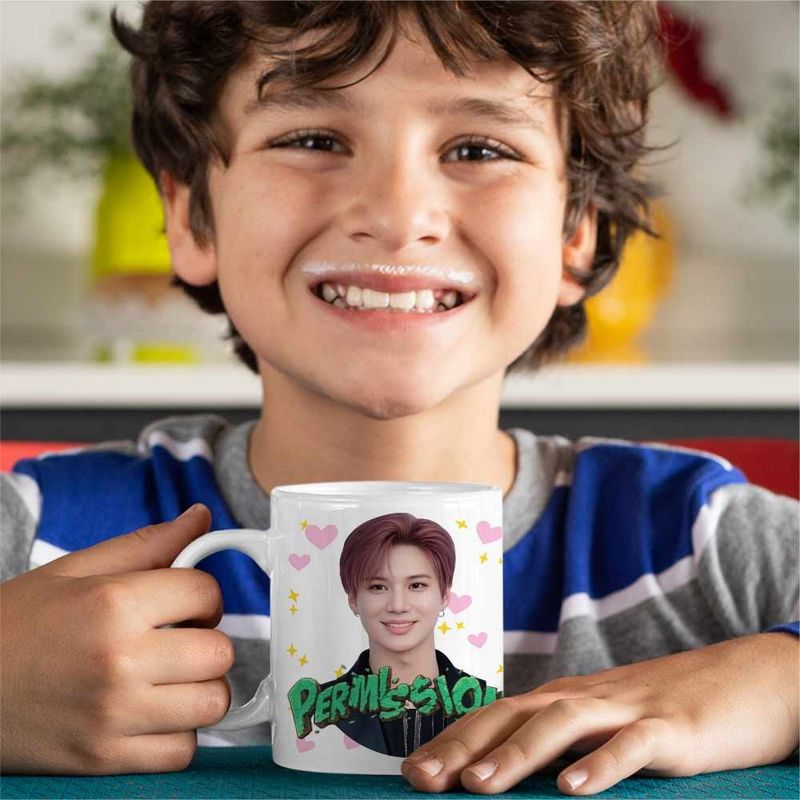Casa si Gradina - Bucatarie si vesela - Cani si pahare - Cani si cesti - Cana Taemin Permission, alba, 330ml - Infinity.ro