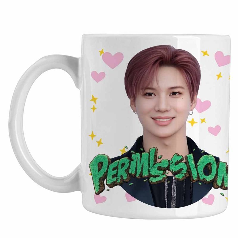 Casa si Gradina - Bucatarie si vesela - Cani si pahare - Cani si cesti - Cana Taemin Permission, alba, 330ml - Infinity.ro