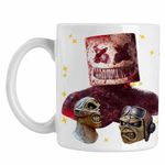 Casa si Gradina - Bucatarie si vesela - Cani si pahare - Cani si cesti - Cana Marshmello Horror Fnaf Halloween, alba, 330ml - Infinity.ro