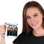 Casa si Gradina - Bucatarie si vesela - Cani si pahare - Cani si cesti - Cana Metallica Four Horsemen Merch, alba, 330ml - Infinity.ro