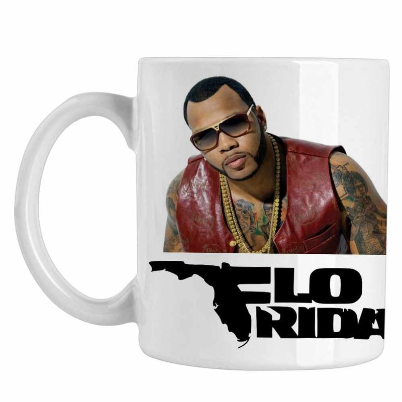 Casa si Gradina - Bucatarie si vesela - Cani si pahare - Cani si cesti - Cana Flo Rida Hip Hop, alba, 330ml - Infinity.ro