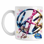 Casa si Gradina - Bucatarie si vesela - Cani si pahare - Cani si cesti - Cana Stray Kids Vibe Kpop Merch, alba, 330ml - Infinity.ro