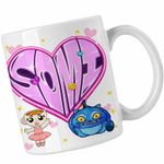 Casa si Gradina - Bucatarie si vesela - Cani si pahare - Cani si cesti - Cana Jeon Somi Love Kpop Merch, alba, 330ml - Infinity.ro