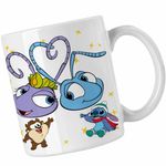 Casa si Gradina - Bucatarie si vesela - Cani si pahare - Cani si cesti - Cana A Bugs Life Flik Atta Furnici, alba, 330ml - Infinity.ro