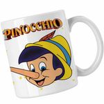 Casa si Gradina - Bucatarie si vesela - Cani si pahare - Cani si cesti - Cana Pinocchio, alba, 330ml - Infinity.ro