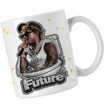 Casa si Gradina - Bucatarie si vesela - Cani si pahare - Cani si cesti - Cana Future Skibidi Toilet Rap Music, alba, 330ml - Infinity.ro