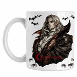 Casa si Gradina - Bucatarie si vesela - Cani si pahare - Cani si cesti - Cana Castlevania Conte Dracula, alba, 330ml - Infinity.ro