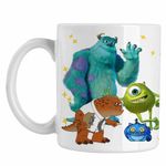 Casa si Gradina - Bucatarie si vesela - Cani si pahare - Cani si cesti - Cana Monsters James Mike, alba, 330ml - Infinity.ro