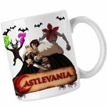 Casa si Gradina - Bucatarie si vesela - Cani si pahare - Cani si cesti - Cana Castlevania Trevor Belmont, alba, 330ml - Infinity.ro