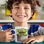 Casa si Gradina - Bucatarie si vesela - Cani si pahare - Cani si cesti - Cana The Muppets Oscar Grouch, alba, 330ml - Infinity.ro