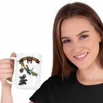 Casa si Gradina - Bucatarie si vesela - Cani si pahare - Cani si cesti - Cana Dragon Astrid How to train your dragon, alba, 330ml - Infinity.ro