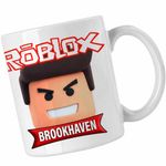Casa si Gradina - Bucatarie si vesela - Cani si pahare - Cani si cesti - Cana Brookhaven Roblox Epic Game, alba, 330ml - Infinity.ro