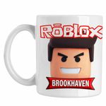 Casa si Gradina - Bucatarie si vesela - Cani si pahare - Cani si cesti - Cana Brookhaven Roblox Epic Game, alba, 330ml - Infinity.ro