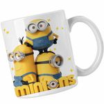 Casa si Gradina - Bucatarie si vesela - Cani si pahare - Cani si cesti - Cana Minions Team Despicable Minioni, alba, 330ml - Infinity.ro