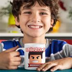 Casa si Gradina - Bucatarie si vesela - Cani si pahare - Cani si cesti - Cana Brookhaven Roblox Epic Game, alba, 330ml - Infinity.ro