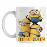Casa si Gradina - Bucatarie si vesela - Cani si pahare - Cani si cesti - Cana Minions Team Despicable Minioni, alba, 330ml - Infinity.ro