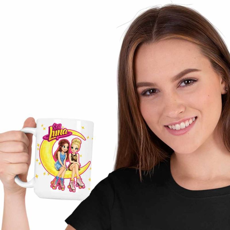 Casa si Gradina - Bucatarie si vesela - Cani si pahare - Cani si cesti - Cana Soy Luna Ambar Smith, alba, 330ml - Infinity.ro