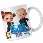 Casa si Gradina - Bucatarie si vesela - Cani si pahare - Cani si cesti - Cana Boss Baby Tina Team CEO, alba, 330ml - Infinity.ro