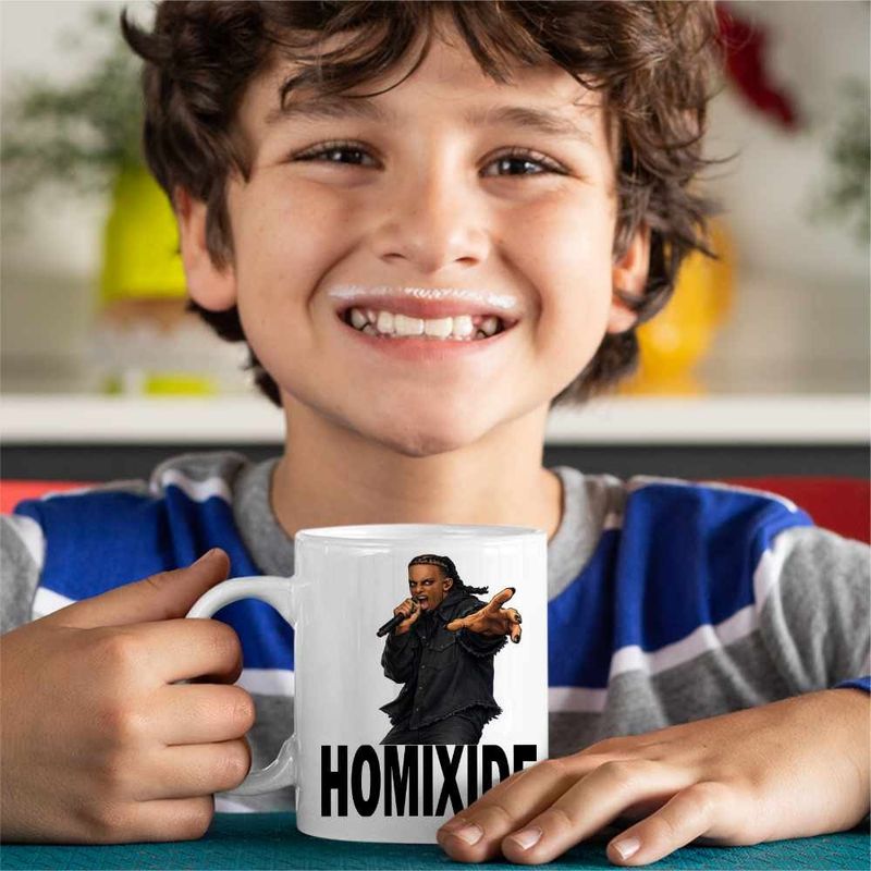 Casa si Gradina - Bucatarie si vesela - Cani si pahare - Cani si cesti - Cana Playboi Carti Homixide, alba, 330ml - Infinity.ro