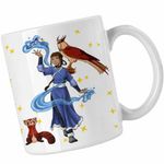 Casa si Gradina - Bucatarie si vesela - Cani si pahare - Cani si cesti - Cana Avatar Katara Waterbender Legenda lui Aang Arte Martiale, alba, 330ml - Infinity.ro
