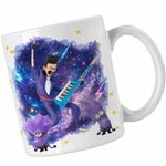 Casa si Gradina - Bucatarie si vesela - Cani si pahare - Cani si cesti - Cana Balthazar Bad Minions Despicable Chitara, alba, 330ml - Infinity.ro