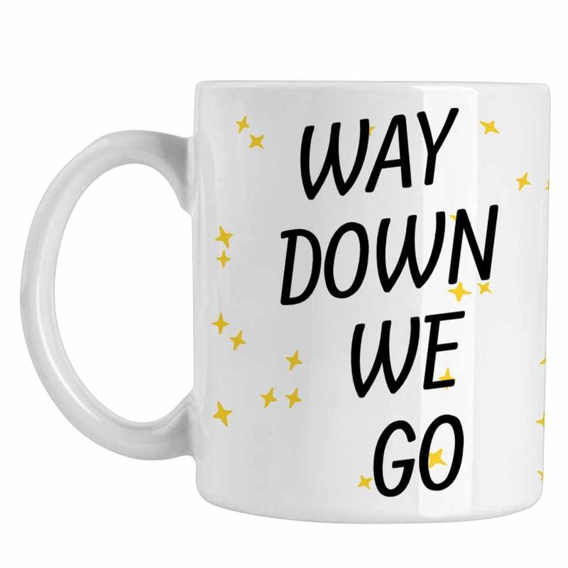 Casa si Gradina - Bucatarie si vesela - Cani si pahare - Cani si cesti - Cana Kaleo Way Down We Go, alba, 330ml - Infinity.ro